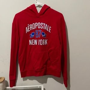 Aeropostale hoodie red